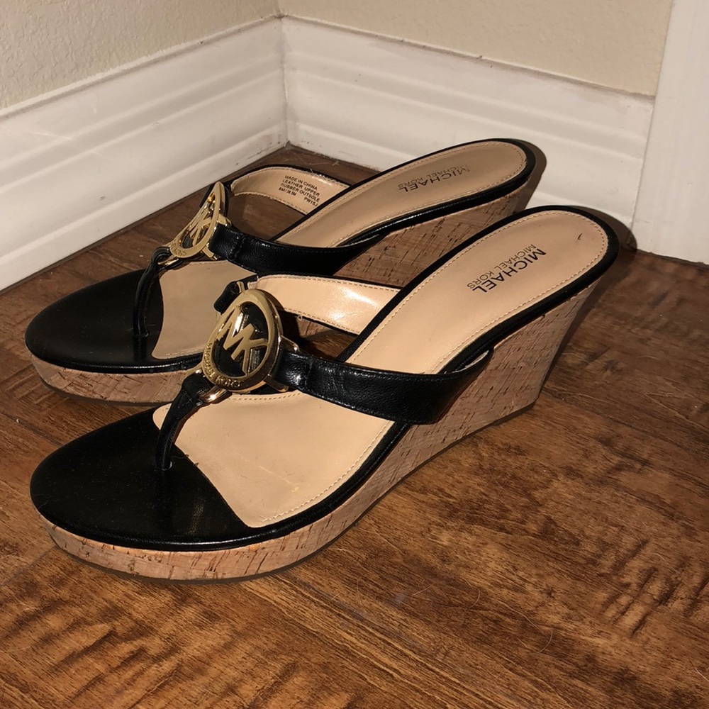 Michael Kors Cork Sandal Size 8